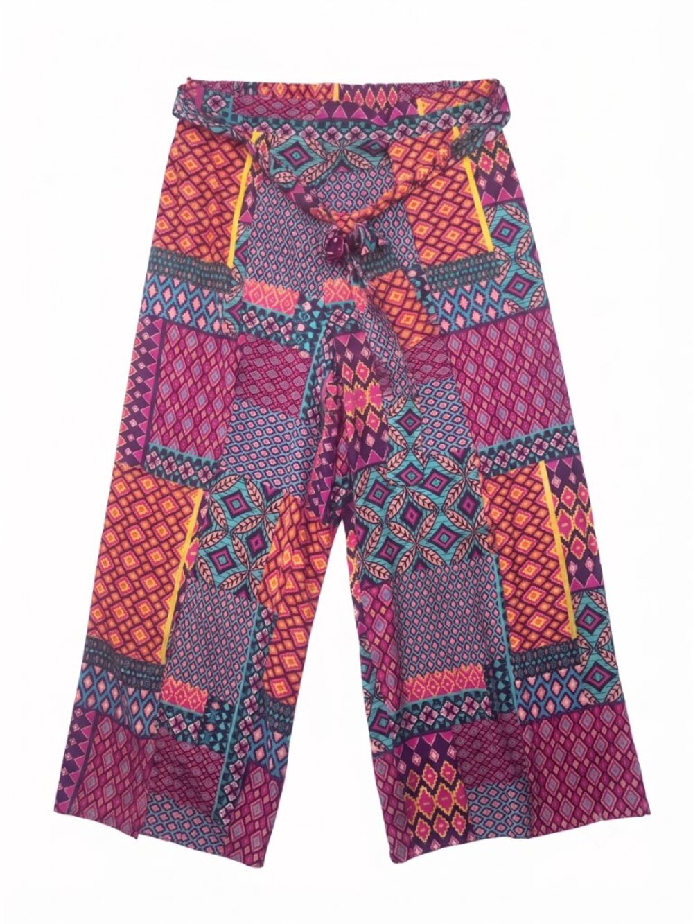 Tribal Sport Printed Capri Pants ~ Small ~ Canadian Brand